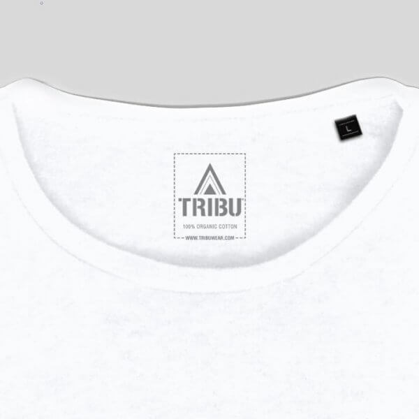 Camiseta Blanca Hombre Brain - Imagen 2