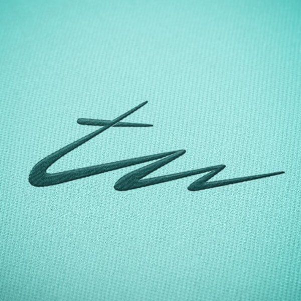 Polo Azul Celeste Hombre Rúbrica - Imagen 3