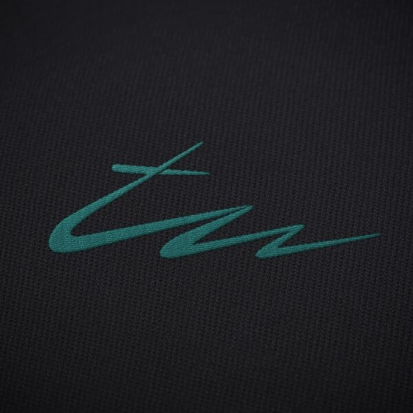 Polo Negro Mujer Rúbrica - Imagen 2