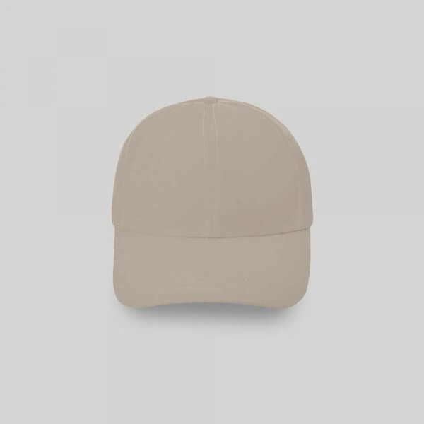 Gorra 6 paneles Beige Básica - Imagen 6
