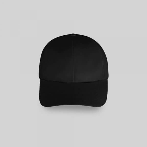 Gorra 6 paneles Negra Básica - Imagen 3