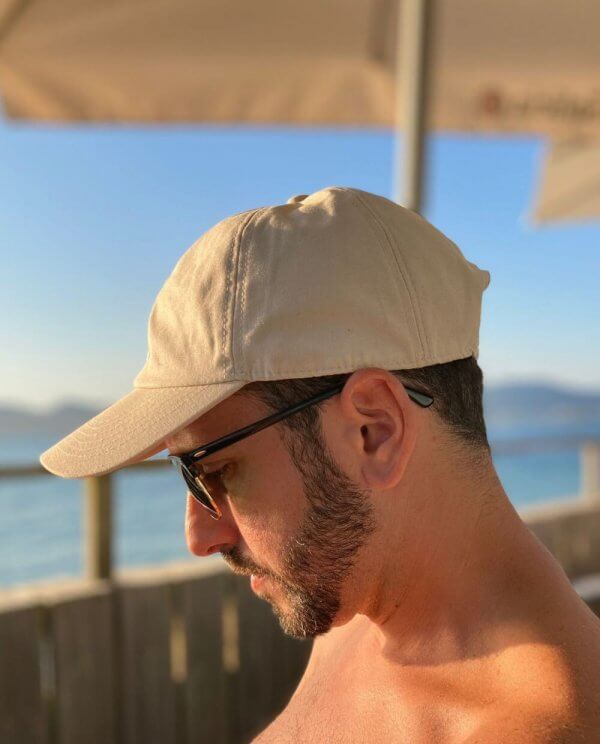 Gorra 6 paneles Beige Conciencia - Imagen 4