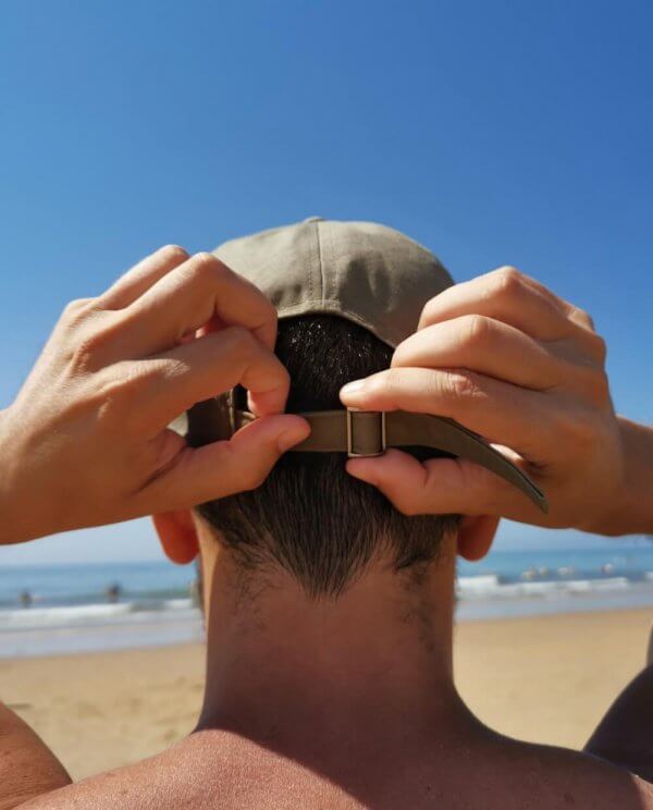 Gorra Verde 6 paneles Conciencia - Imagen 3