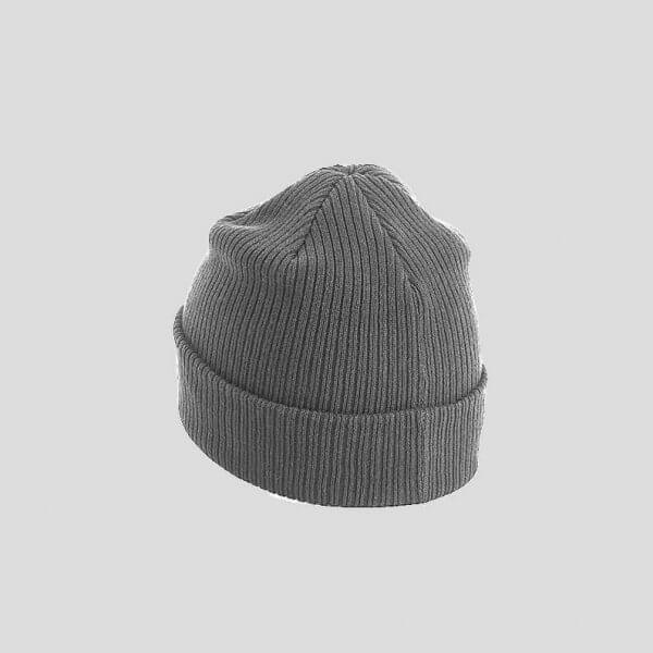 Gorro Gris Básico, Trasera - TRIBU