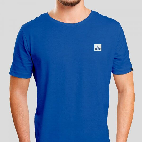 Camiseta Básica Azul Cobalto