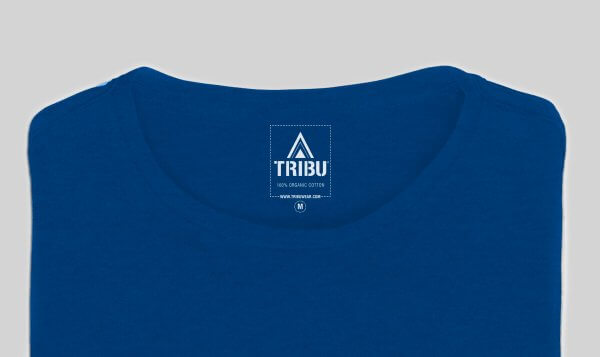 Camiseta Básica Azul Cobalto - Imagen 2
