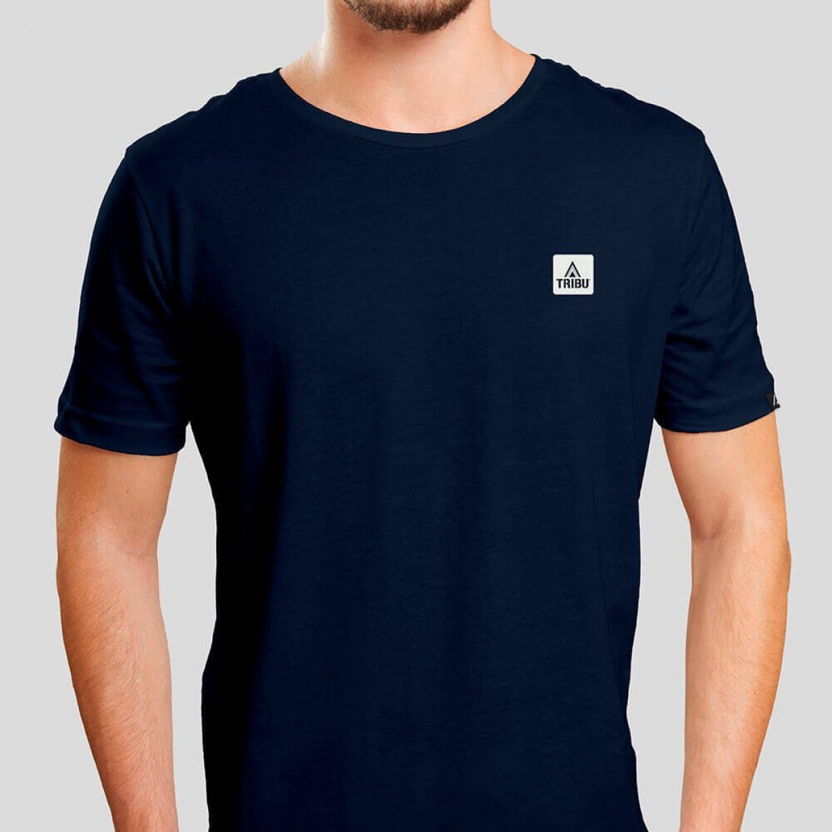 ▷ Camiseta Azul Marino Unisex de Corta | TRIBU®