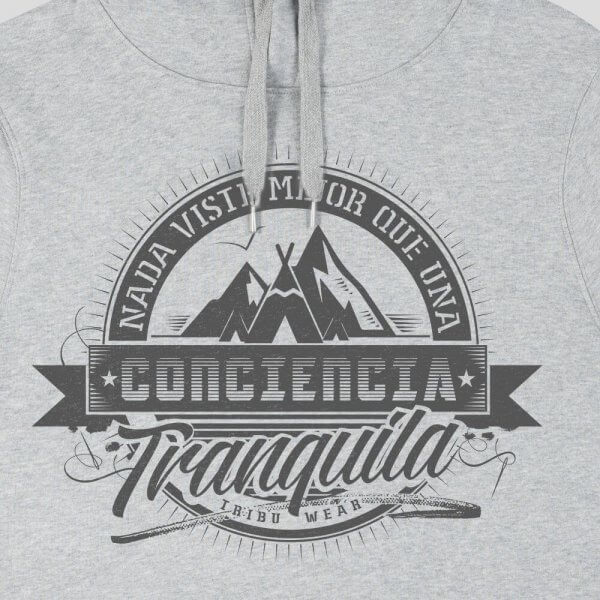 Sudadera Gris Conciencia - Imagen 2
