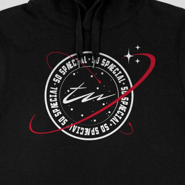 Sudadera NASA Negra - Imagen 2