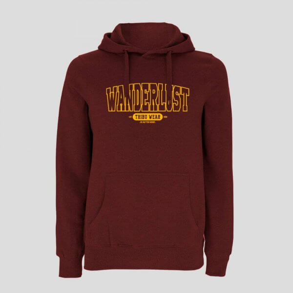 Sudadera Burdeos Wanderlust