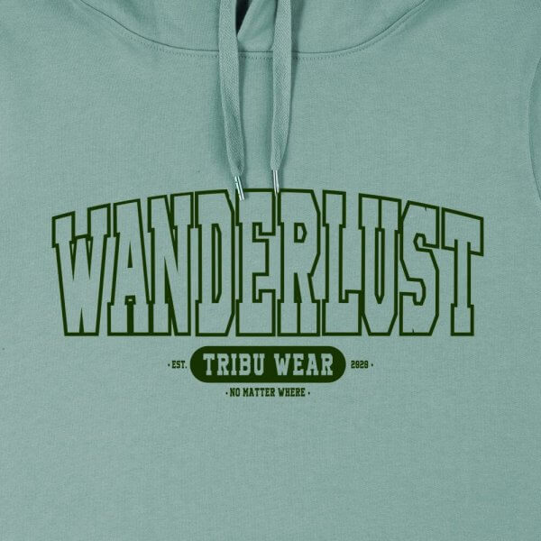 Sudadera Verde Wanderlust - Imagen 2