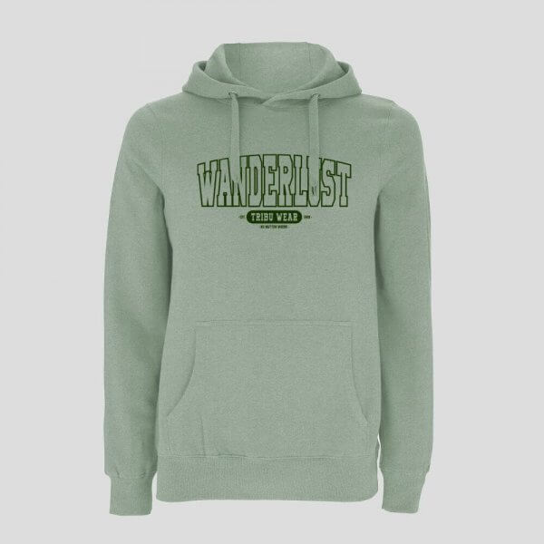 Sudadera Verde Wanderlust