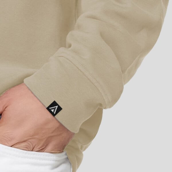 Sudadera Beige Básica - Imagen 3