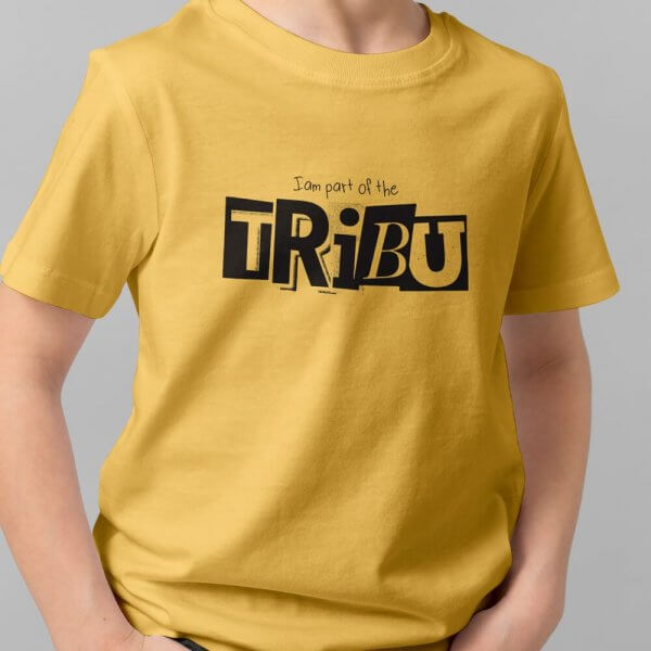 Camiseta Amarilla Niño TRIBU