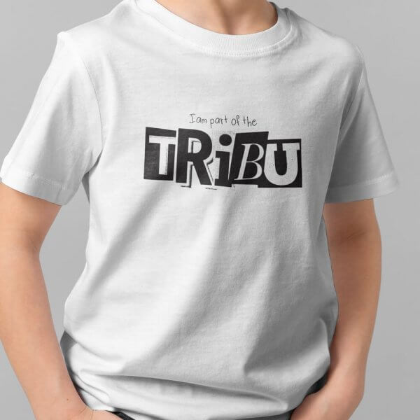Camiseta Niño TRIBU Blanca
