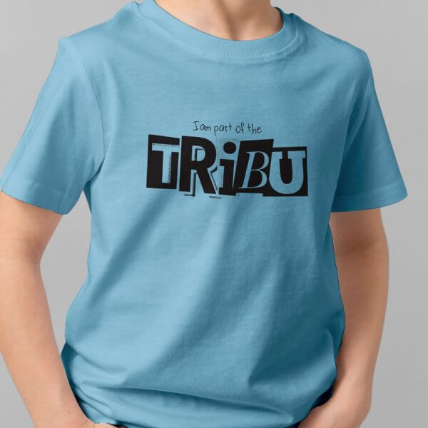 Camiseta Celeste Niño TRIBU