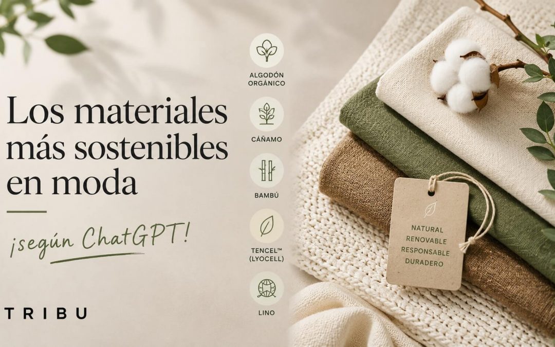 Los materiales más sostenibles según ChatGPT