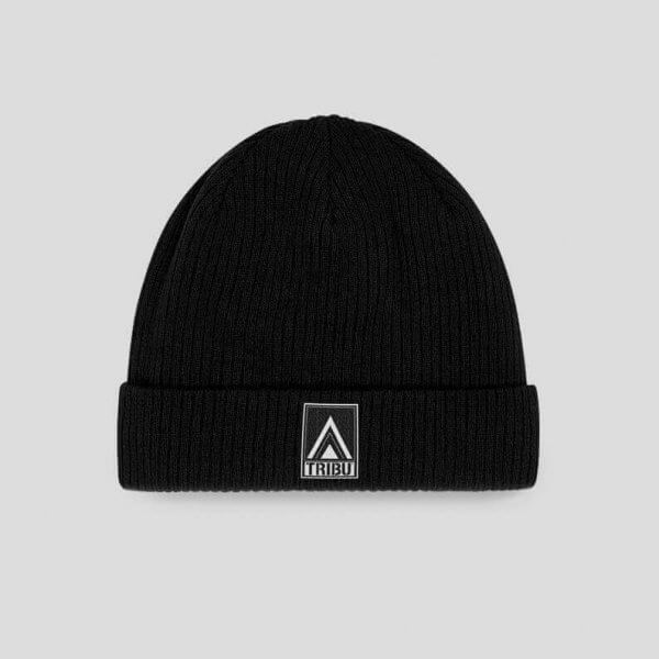 Gorro Negro Estampado - Imagen 2