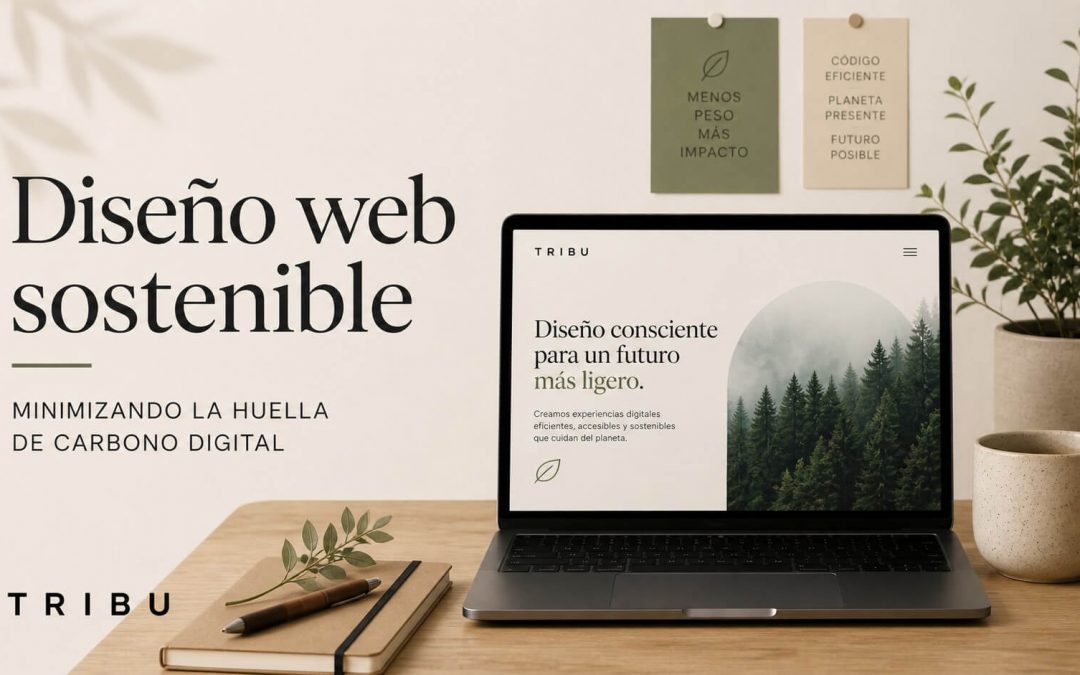 Diseño web sostenible – minimizando la huella de carbono digital